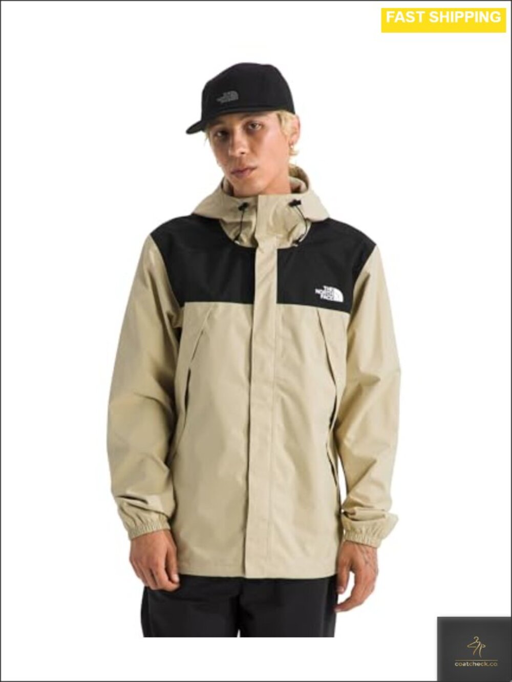 Waterproof Windproof Rain Jacket Seam-Sealed DryVent 2L